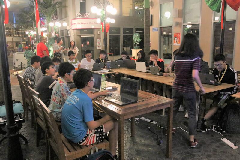 CodeFest event moments and celebrations with students