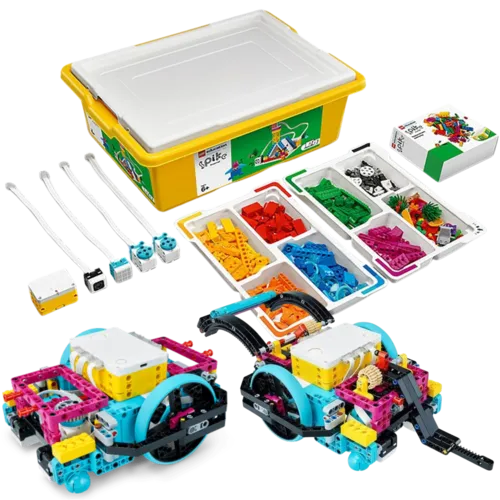 LEGO SPIKE Prime robotics kit with hub, motors, sensors and building elements
