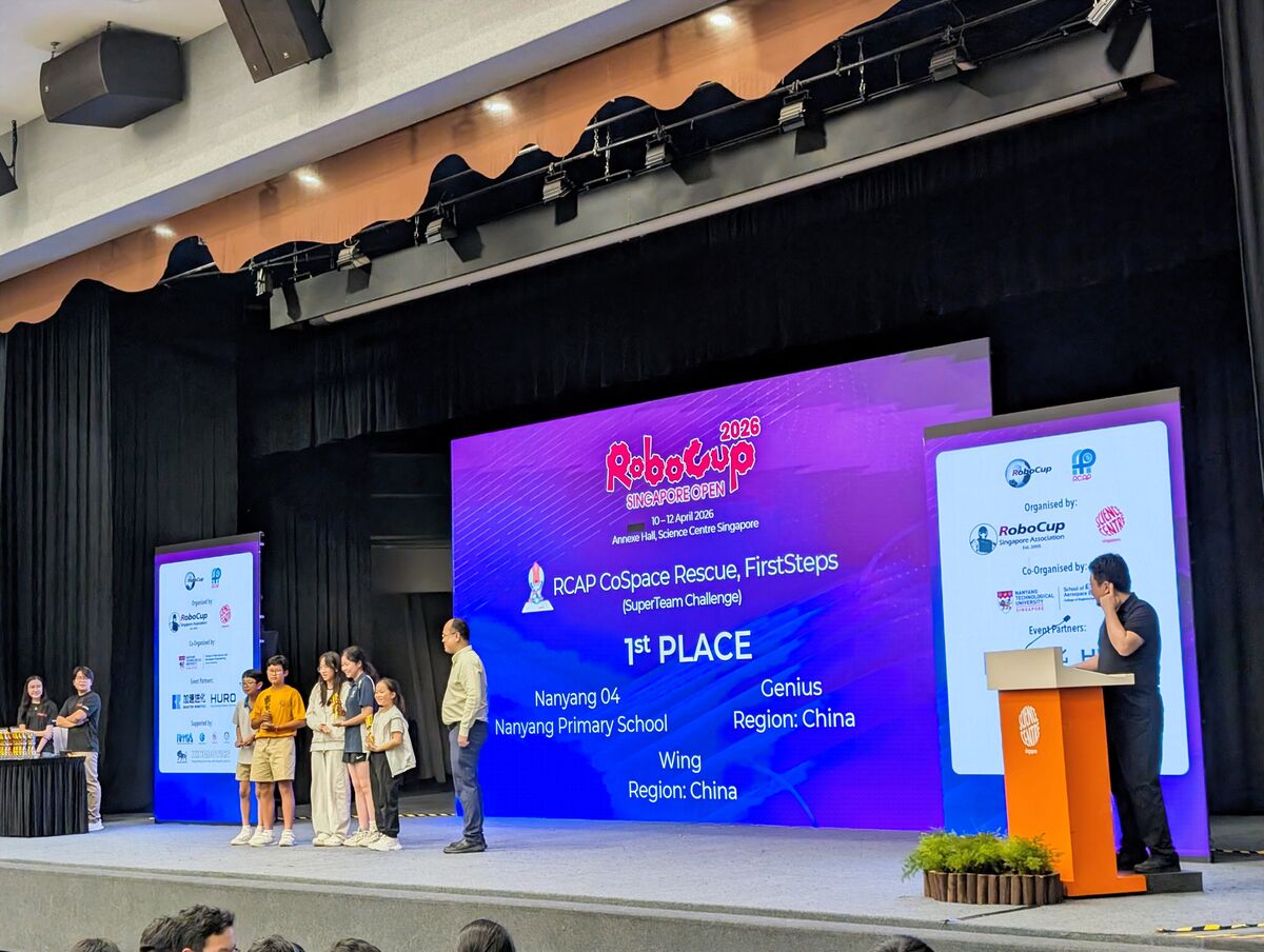 SuperTeam Challenge 1st Place ceremony