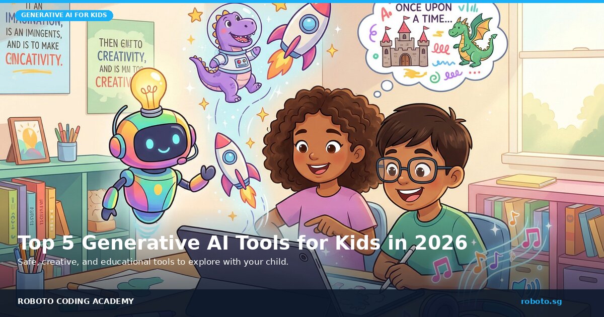 Top 5 Generative AI Tools for Kids in 2026