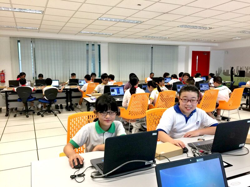 School engagement with Roboto Coding Academy